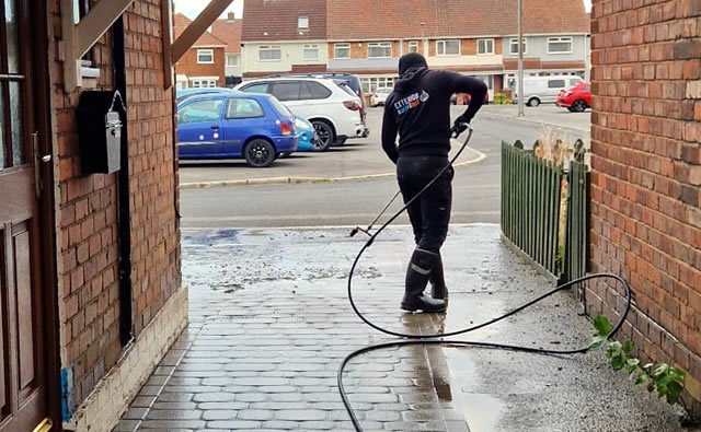 Pressure Washing Decking